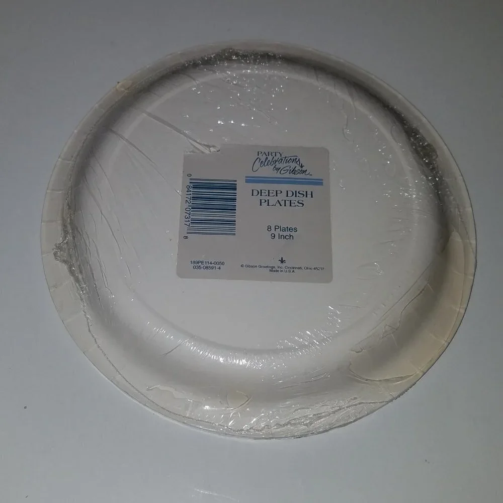 VTG Mickey Mouse Happy Birthday Paper Plates Party Supplies 9